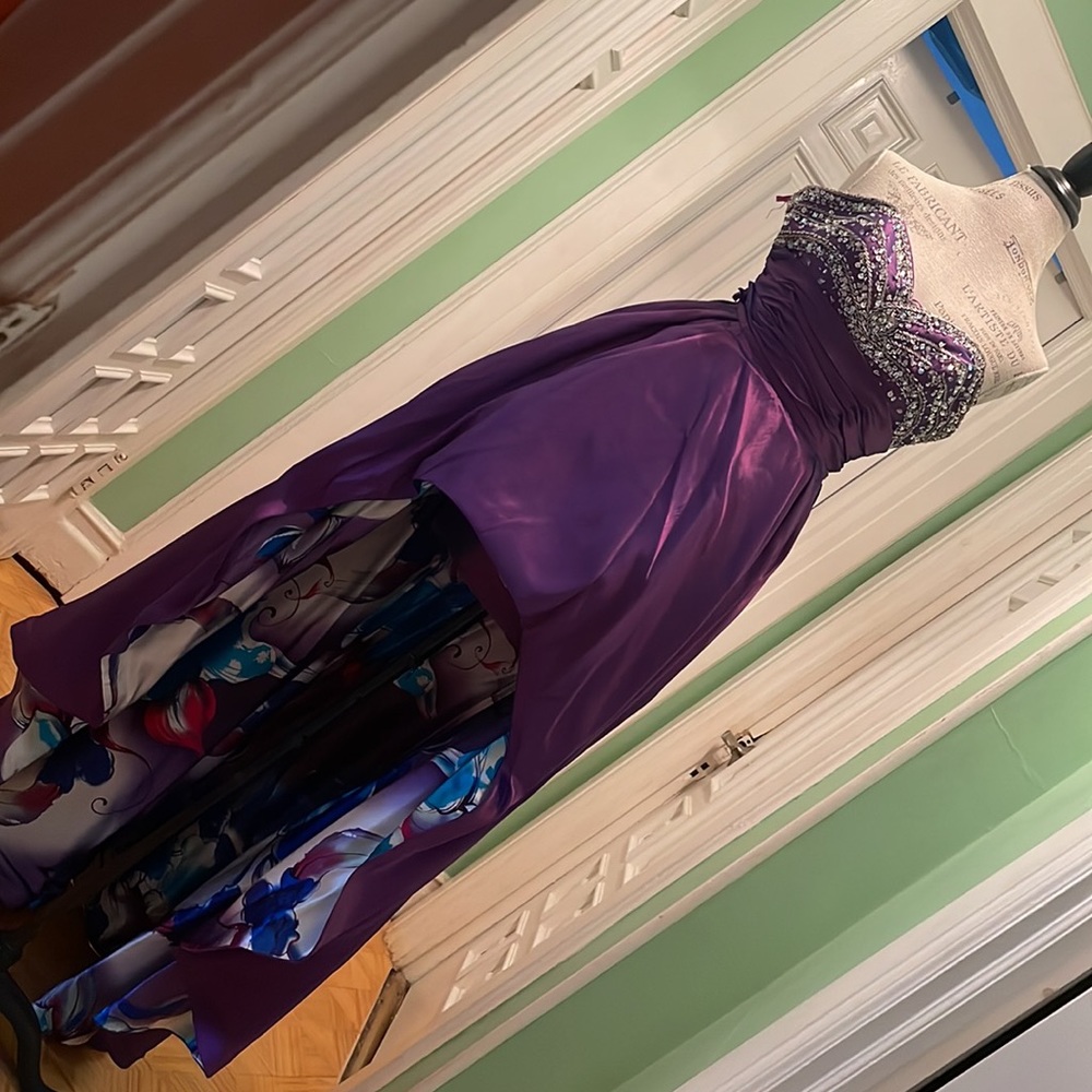 Mori Lee Detachable Prom Dress